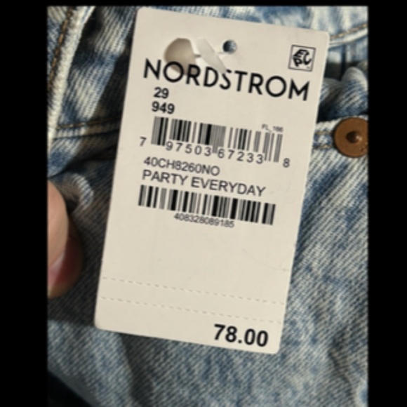 Blank NYC The Perry Mom Shorts Cuffed Hem in Party Everyday Size 29 - NWT - Picture 16 of 16